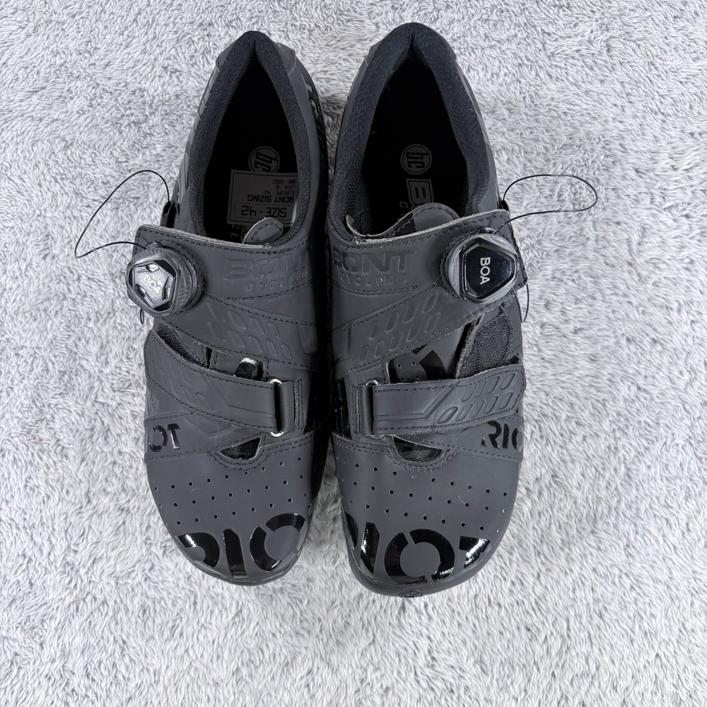 BONT RIOT BOA Mountain Bike Shoes Black EU 42 US 8 MM 260